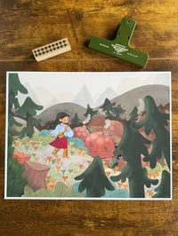 Image 1 of Mushroom Town - Print
