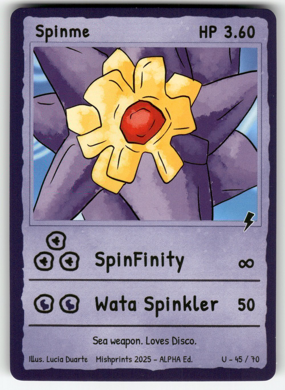 Image of Spinme Single Card (U)