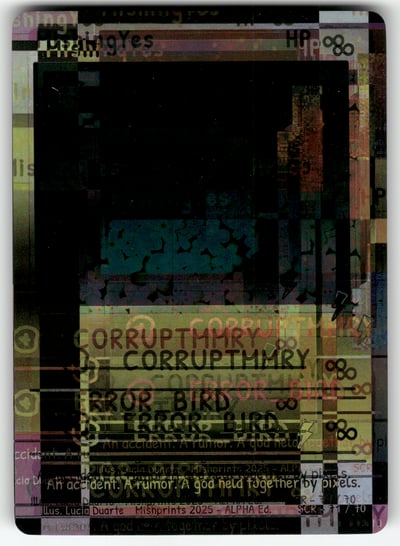 Image of Mishing Yes Single Card (SCR)