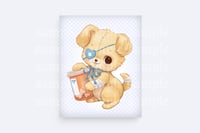 Sickly Sweet Pill Puppy Print | Cute Vintage Kitsch Gloss Poster 8x10