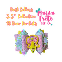 Image 1 of Bows Collection 3.5”- 10 Dies