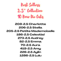 Image 2 of Bows Collection 2.5"- 10 Dies