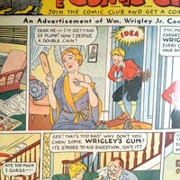 Image 2 of Mickey Mouse Comic Section - Wrigley's "Comic Club" King Features Syndicate - (September 17, 1933)