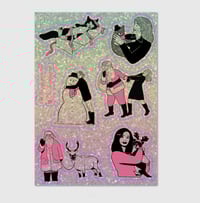 Image 1 of Planche de stickers