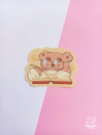 Image 1 of Adesivo Orso Libro