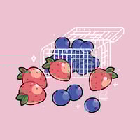 Image 4 of Fragole e Mirtilli /  Stampa glossy 10x15cm