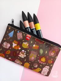 Image 1 of Astuccio per matite a tema autunno