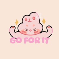 Image 4 of Adesivo Coniglio Muscoloso con frase Motivazionale