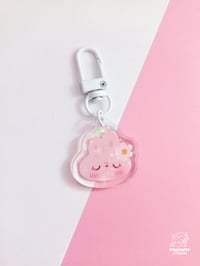 Image 1 of Portachiavi Glitter Coniglio