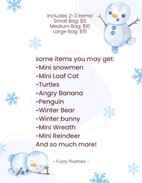 Image 2 of Mystery Bag/ Handmade Crochet Plushies 