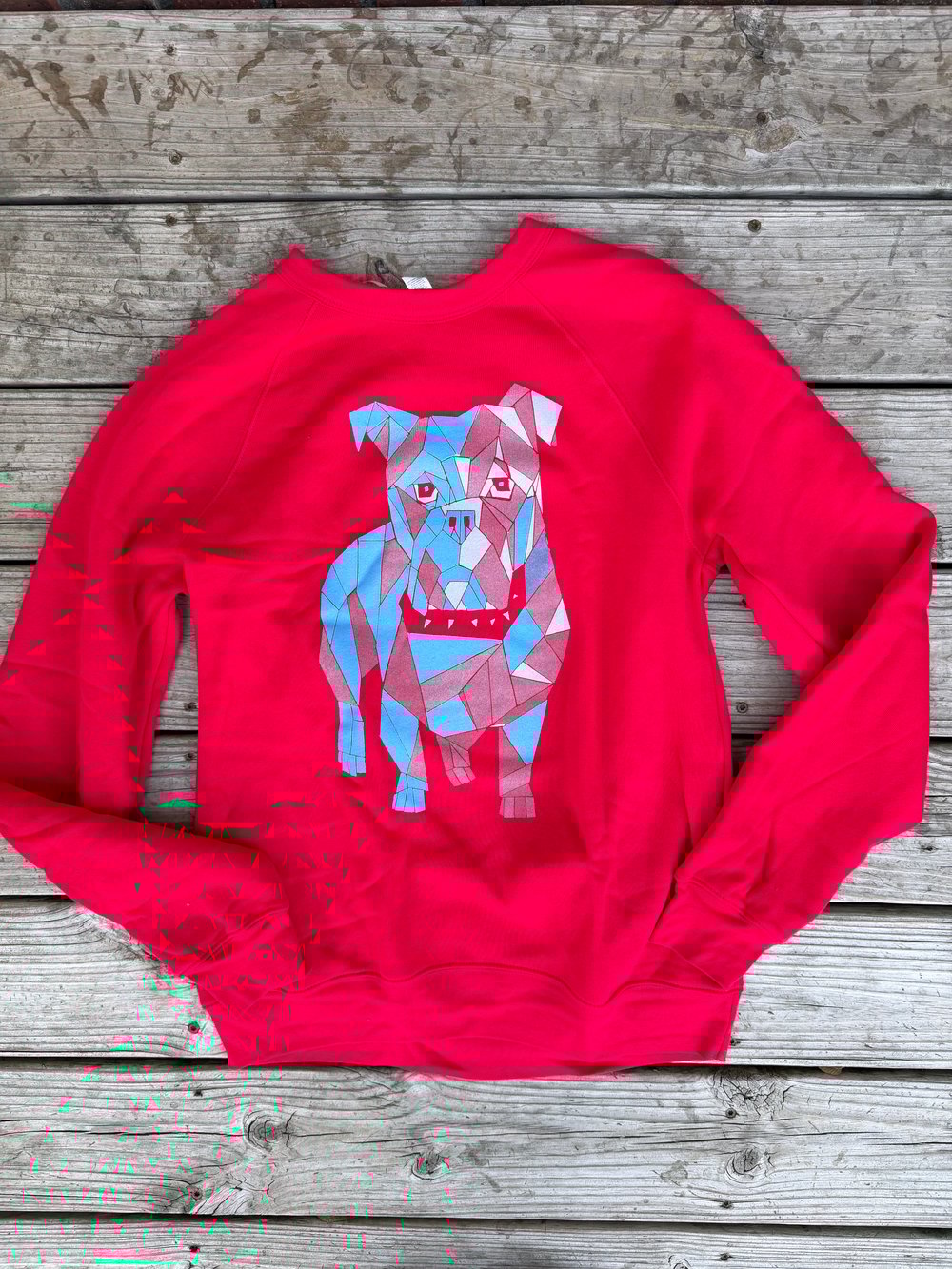Image of Adult Mosaic Bulldawg Sweatshirt 