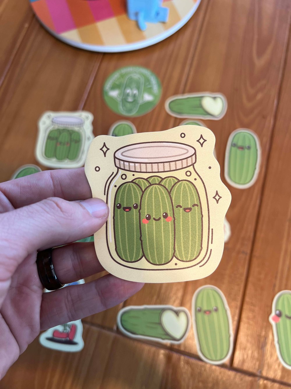 Image of The Jar Crew - Three Pickles in a Jar