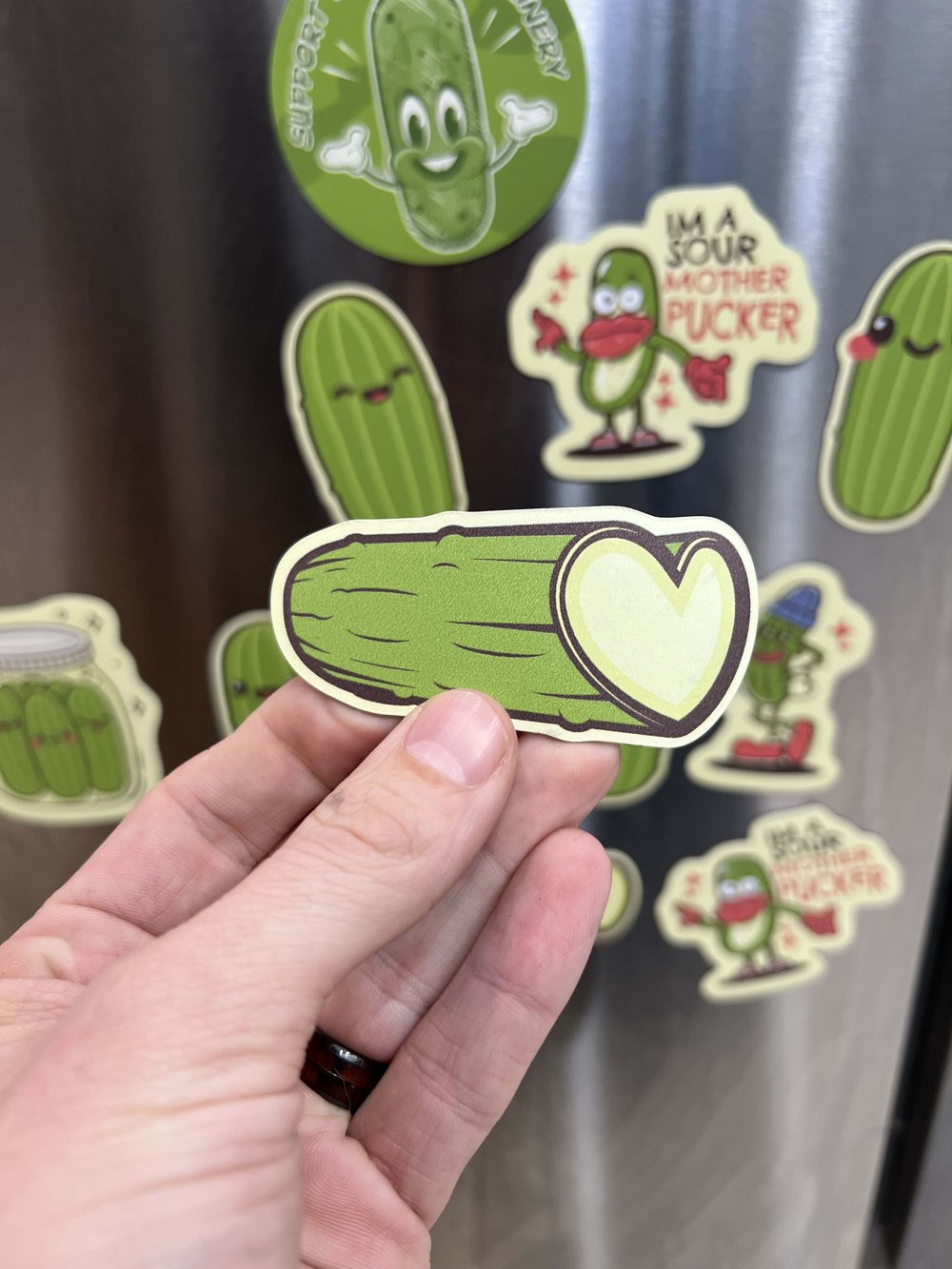Image of Heartfelt Hank - Pickle with Heart
