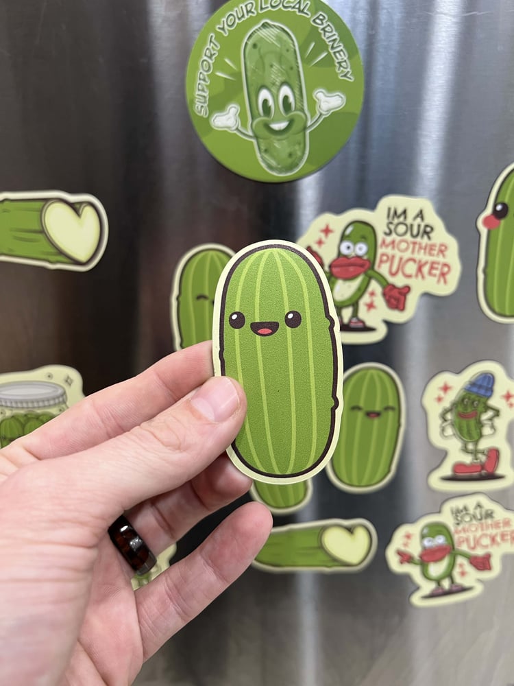 Image of Blissful Brad - Happy Pickle