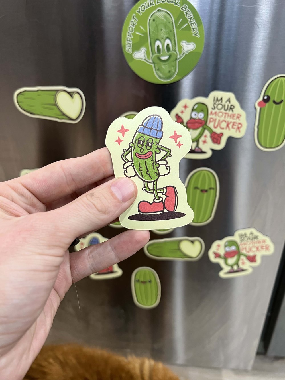 Image of Pickle Rick Jr. - Cool Beanie Pickle