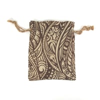 Image 2 of Burlap Bag Set (large) - "Tapa"