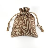 Image 4 of Burlap Bag Set (large) - "Tapa"