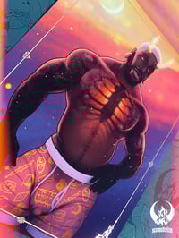 Image 2 of Demon Daddy (Undies Version) - Art Print (LIMITED QUANTITY)