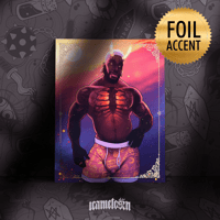 Image 1 of Demon Daddy (Undies Version) - Art Print (LIMITED QUANTITY)