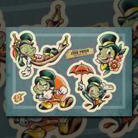 Jiminy Cricket - Disney Tattoo Flash Print