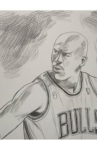Image 3 of Original Art: Michael Jordan