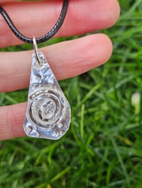 Image 8 of Mens Necklace - swirl of silver 