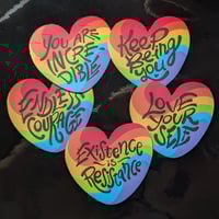 Queer Affirmations Stickers