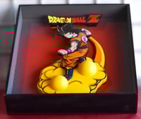 Image 9 of Dragonball Z Hand Crafted 3D Wooden Diorama Wall Hanging Artwork