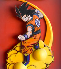 Image 11 of Dragonball Z Hand Crafted 3D Wooden Diorama Wall Hanging Artwork