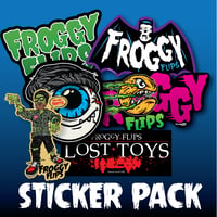 Image 2 of Froggy Flips Sticker Pack