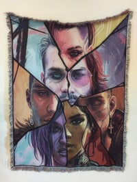 Image 1 of Cyberpunk 2077 "Chooms" Woven Blanket