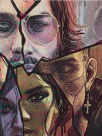 Image 2 of Cyberpunk 2077 "Chooms" Woven Blanket