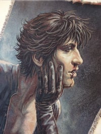 Image 2 of Enver Gortash "Oath" Woven Blanket