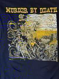 Woodcut leftover retro tour shirt SHIPS DEC 1