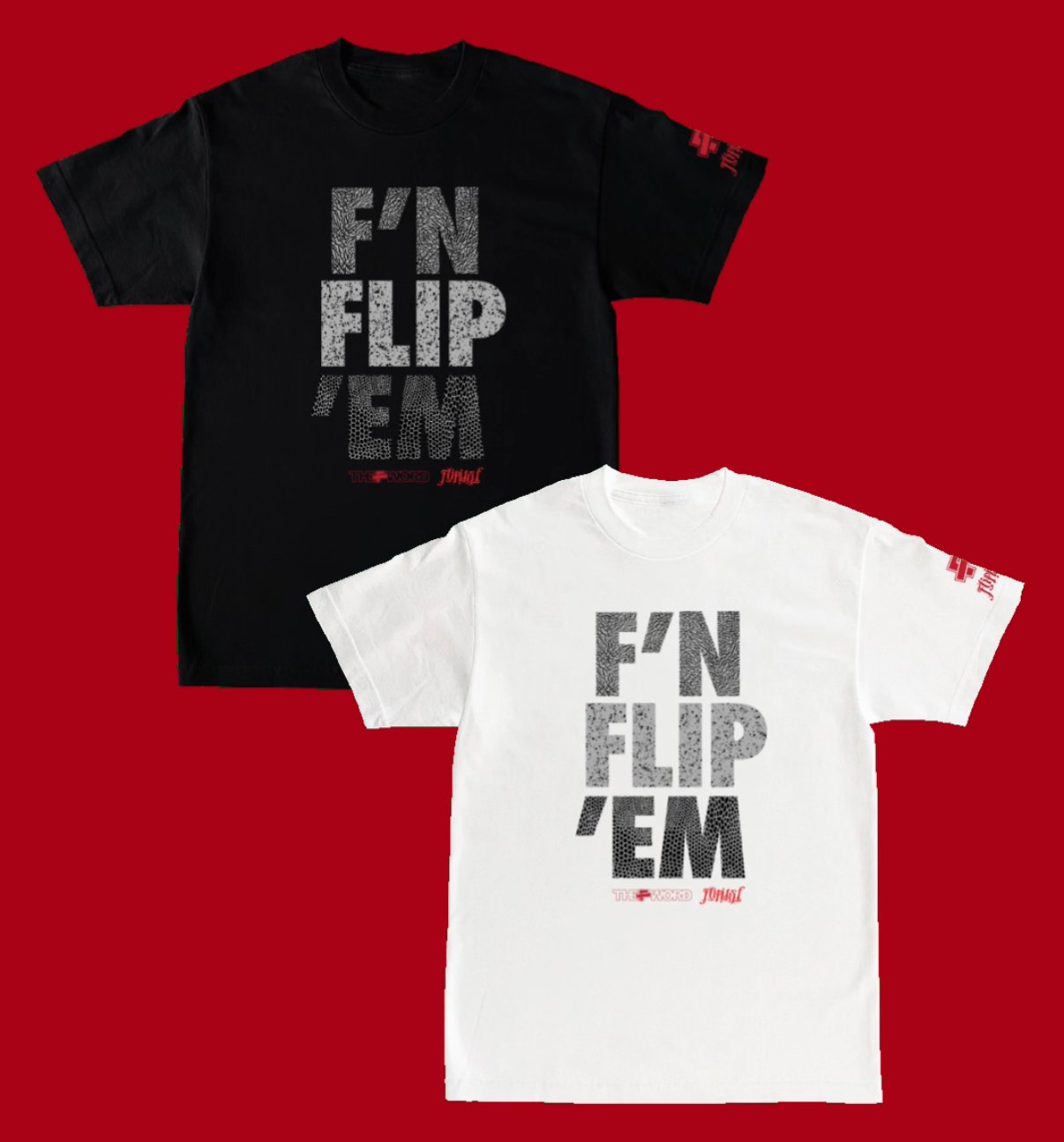 The Fword x Flipitsf F'N Flip 'Em tee