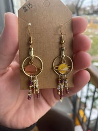 Image 1 of Planet Earrings