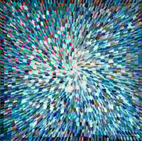 Image 18 of 'Azure 11' - 100x100cm