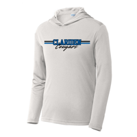 Youth Hooded Long-Sleeve Performance Tee