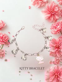 Image 1 of Kitty Charm bracelet 