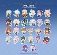 Image 1 of [HSR] Honkai Star Rail Holographic Stickers