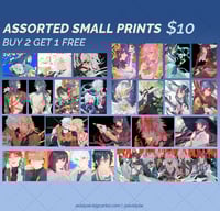 Image 1 of Assorted Small Prints (3 for 20)