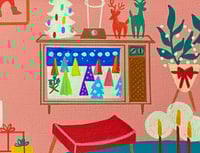 Image 2 of Cat TV - Charlie Brown Christmas- 8x10 LTD ED