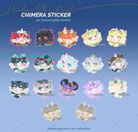Image 4 of [HSR] Chimera Glitter Stickers