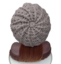 Image 1 of Ribbed Crochet Hat 