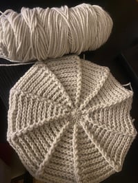Image 2 of Ribbed Crochet Hat 