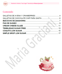 Image 2 of Recetario Postres Low Sugar para Navidades
