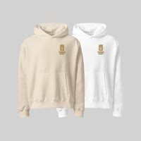 Image 1 of CortesNYC Essential Hoodie – Brown Iconic Logo