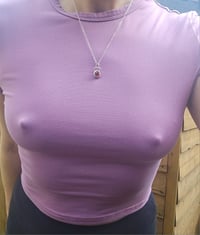 Image 4 of Made to Order in 2 - 3 weeks! Secrets - Rose Cut Carnelian Gemstone Nugget Necklace 