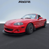 RGR NB Miata "ULTRA" V2 Chassis Mounted Front Splitter Kit 