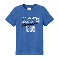 Youth Heather Royal Performance Tee